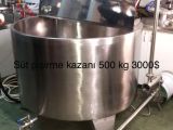 SÜT PİŞİRME KAZANI 500 KG     3,000 $ 